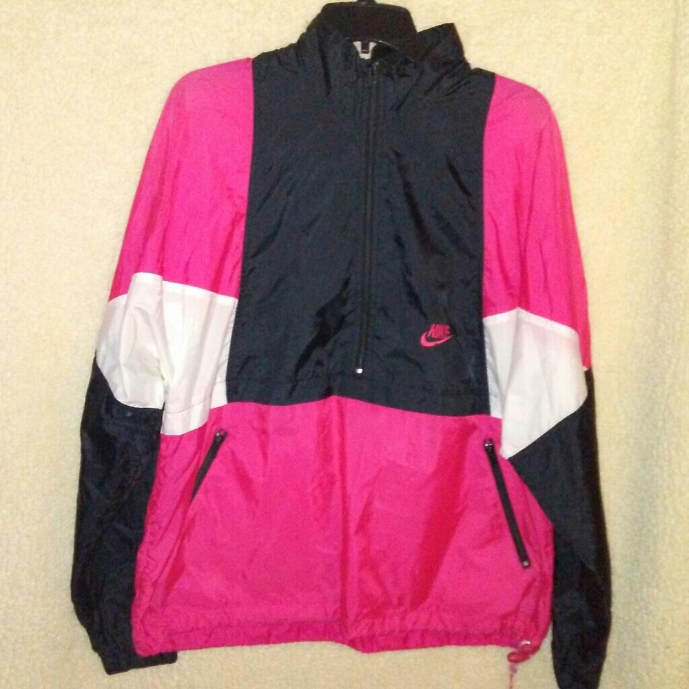 Vintage Nike pullover warm up jacket